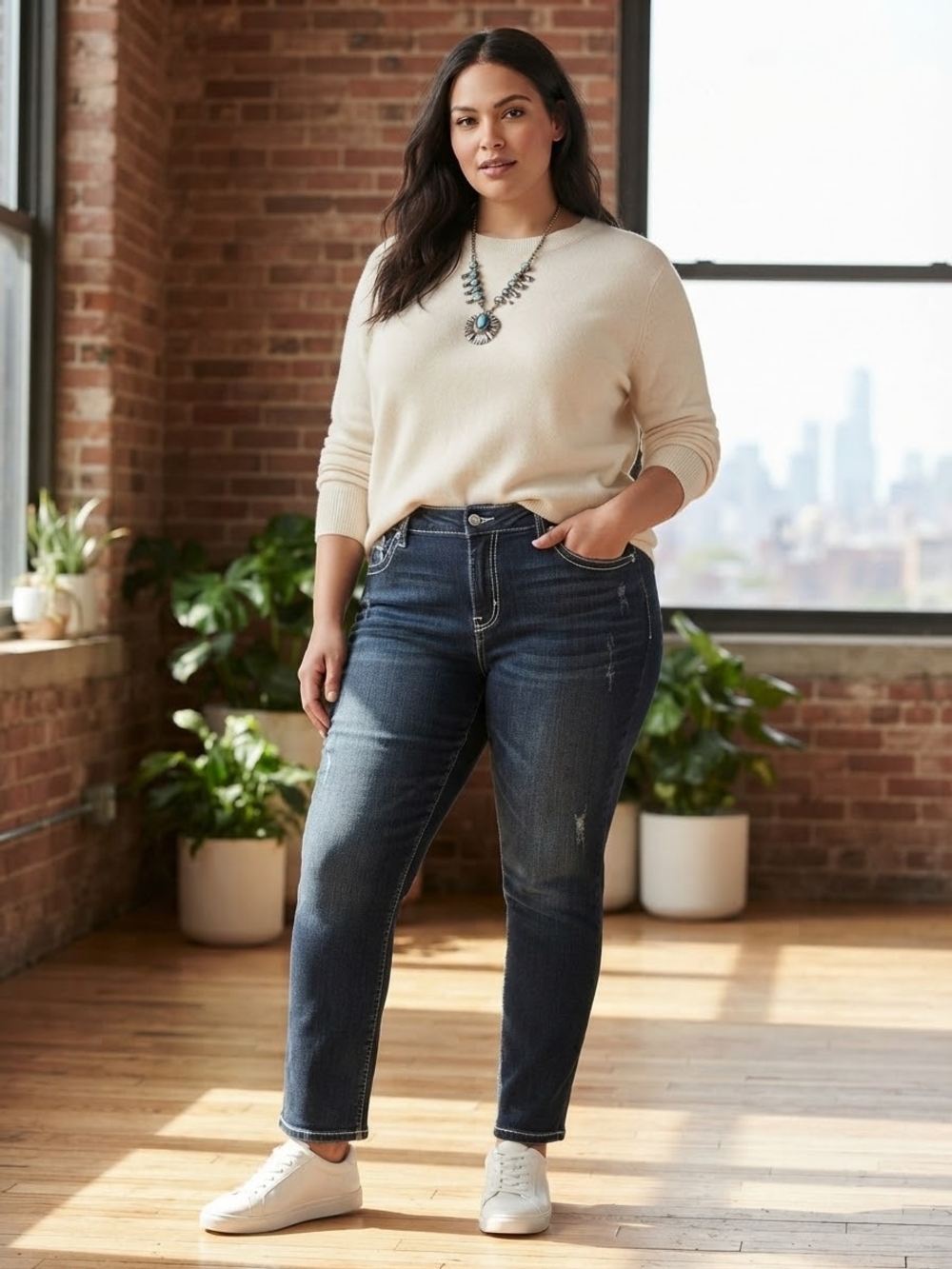 Torrid Dark Wash Plus Size Denim Jeans Contrast Stitching Size 26